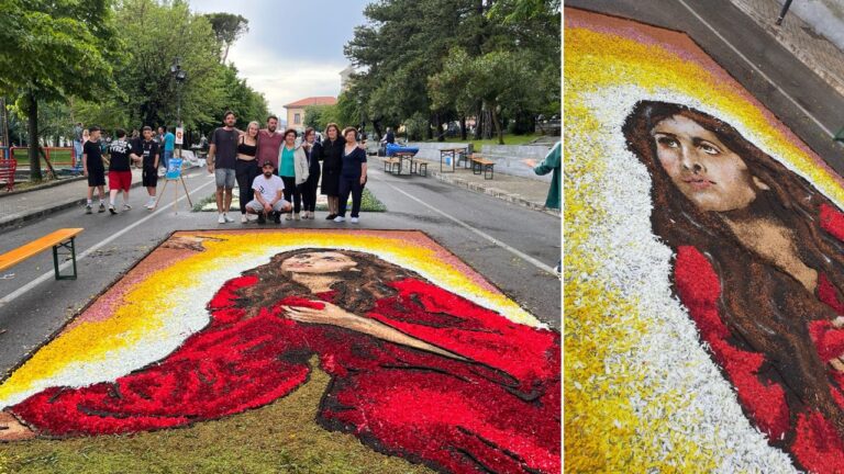 Anche Potenzoni alla rassegna “Maestri infioratori” in scena a Cervaro nel Lazio