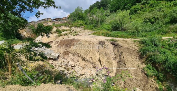 Torna a far paura la frana di San Calogero: cittadini esasperati