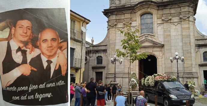 A Serra i funerali di Bruno Vavalà e Nicola Callà, morti in un incidente sulla Trasversale