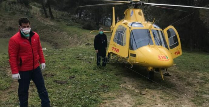 Incidente sul lavoro a Portosalvo, interviene l’elisoccorso