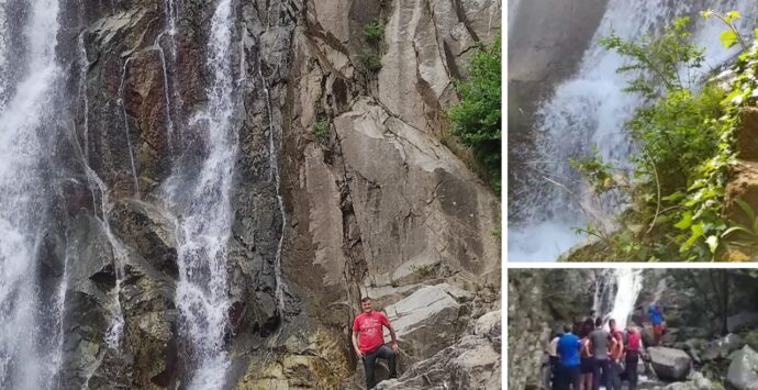 La cascata del Marmarico nel nuovo itinerario trekking dell’associazione Vivi Serra: «Esperienze uniche»