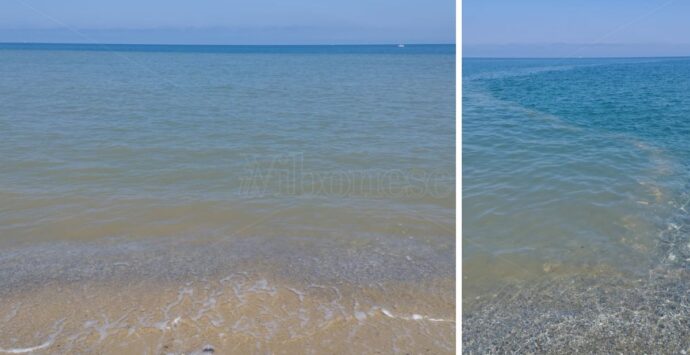 Mare sporco a Pizzo, la segnalazione di un bagnante: «Vergogna che si ripete ogni anno»