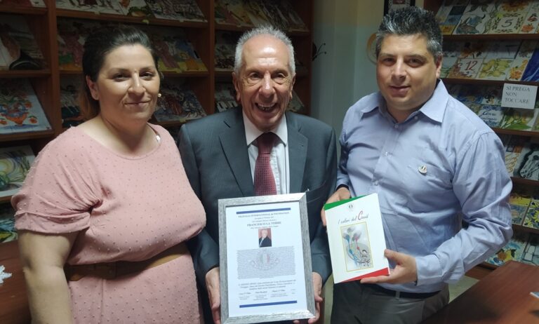 Pizzo, il premio Hero della Filitalia International a Francesco La Torre