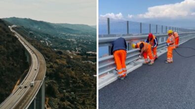 A2, dopo la riapertura del viadotto di Pizzo continuano i lavori di Anas: ecco gli interventi – Video