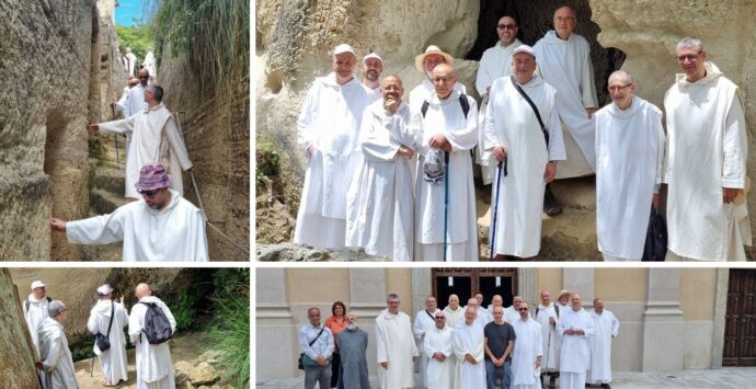 Il santuario e le grotte di Zungri accolgono i monaci della Certosa di Serra