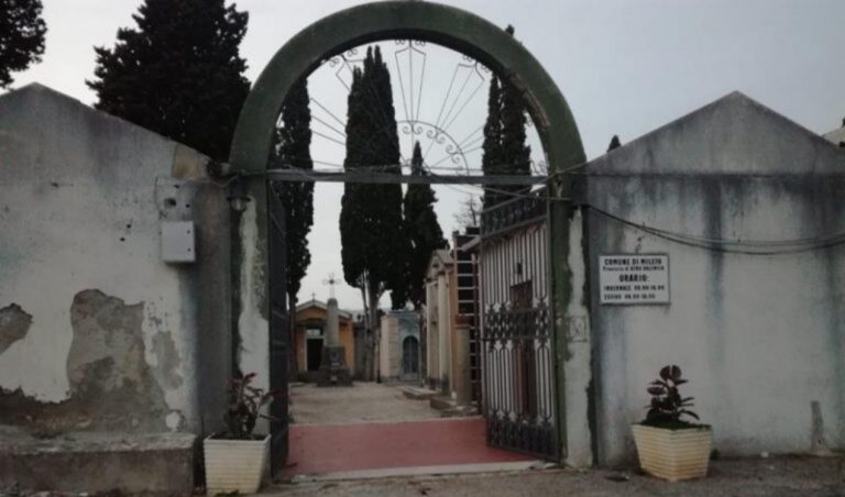 Mileto, il Comune chiude l’emergenza e bandisce 22 nuovi loculi cimiteriali
