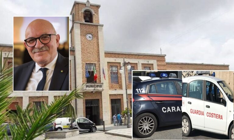 Depurazione: carabinieri e Guardia costiera al Comune di Vibo per ascoltare sindaco e dirigenti