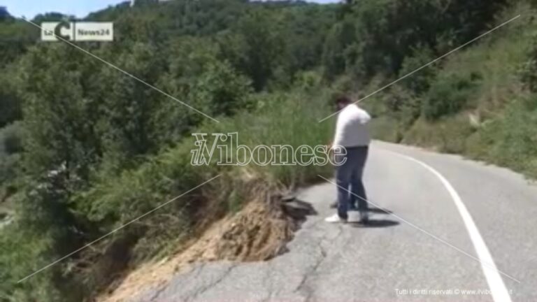 Polia, strada chiusa e paese isolato, il sindaco: «Cosa succede in caso di emergenza?» – Video