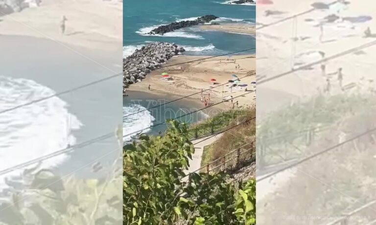 Pizzo: una coppia di bagnanti rischia di annegare, salvati dai pescatori della zona – Video