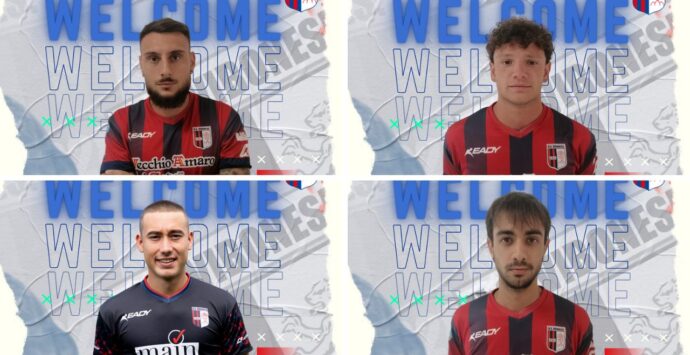 Poker di acquisti per la Vibonese calcio: la presentazione allo stadio Razza