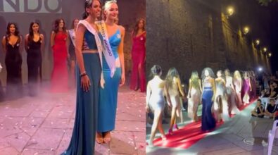 Miss mondo Calabria, nella prima tappa di Nicotera trionfa la 17enne Sara Palumbo
