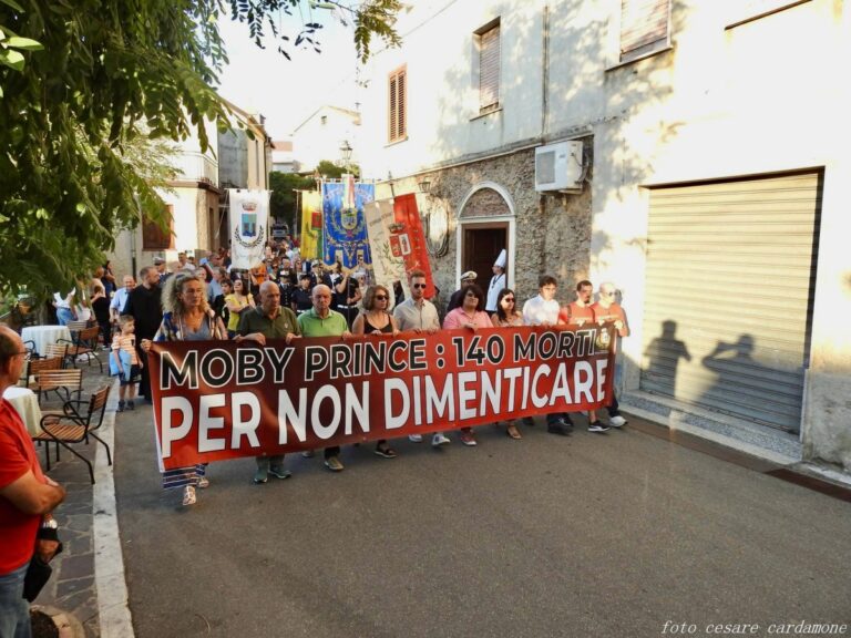 Parghelia nel ricordo delle due vittime del Moby Prince a Santa Sofia d’Epiro