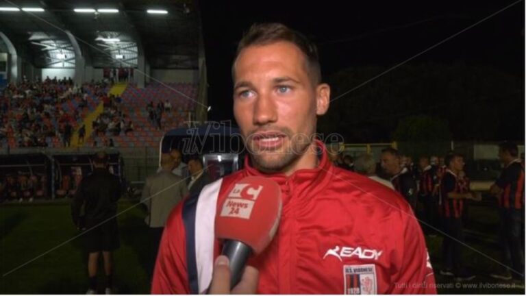 Vibonese, il capitano Baldan: «Ognuno di noi vuole entrare in campo per vincere» – Video