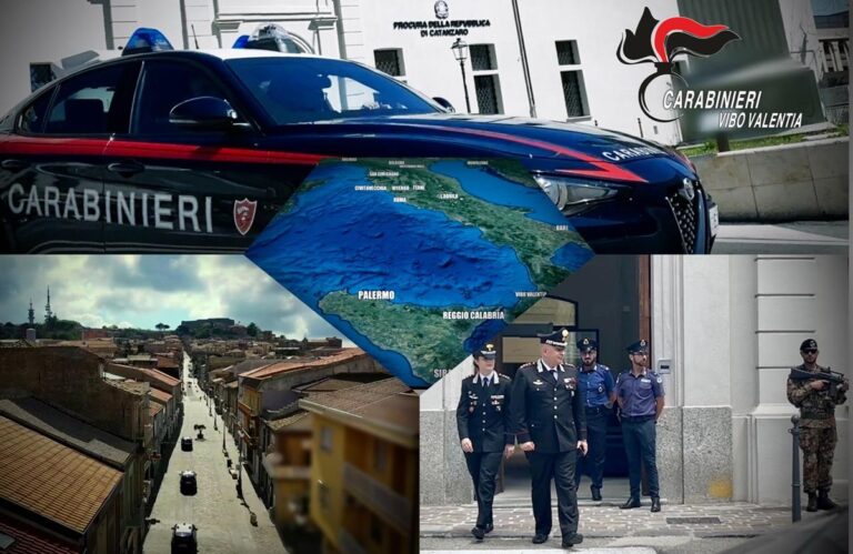‘Ndrangheta: operazione Maestrale-Carthago, 81 arresti nel Vibonese