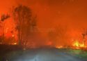 Allarme incendi nel Vibonese, bloccata linea ferroviaria