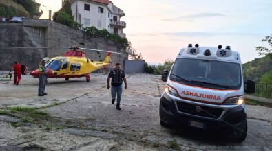 Incidente a Sorianello, auto precipita in un burrone: 18enne trasferito in elisoccorso