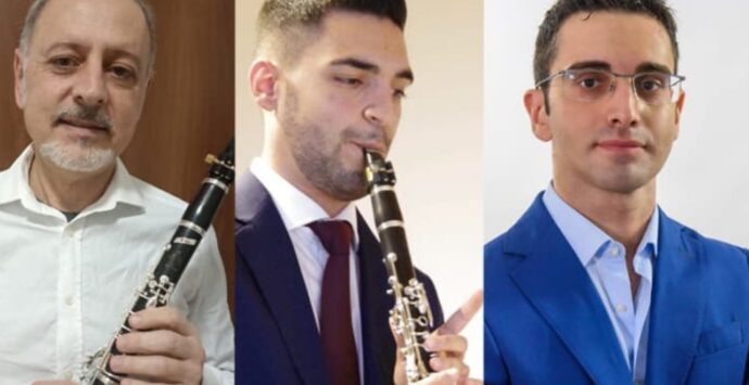 A Tropea il concerto dei clarinettisti Laureana, Ceravolo e del pianista Paolillo