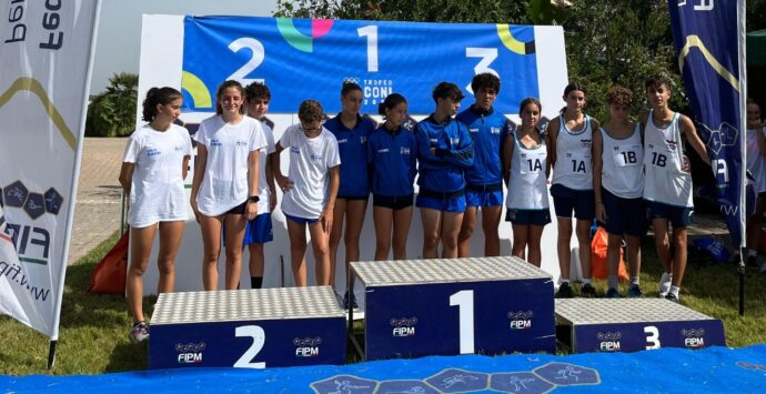 Pentathlon moderno, terzo posto per gli atleti dell’Asd Shanti di Vibo alla finale nazionale