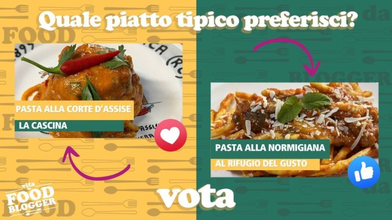 Vita da food blogger, vota per la sfida tra La Cascina e Al Rifugio. Chi vincerà?