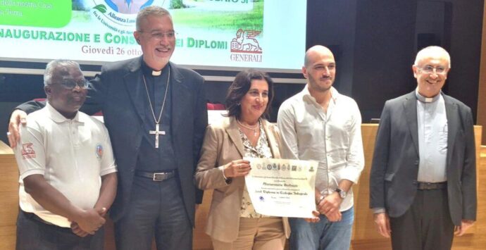 Ionadi, Mariarosaria Bertuccio premiata alla Pontificia Università gregoriana