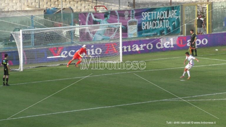 Vibonese: gli highlights della gara di coppa perduta ai rigori contro il Lamezia Terme -Video