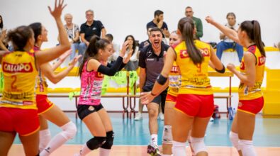 Volley femminile, netto 3 a 0 della Tonno Callipo nel derby contro Pizzo