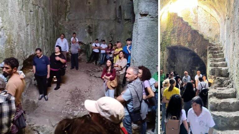 Oltre 100 partecipanti alla giornata dedicata alla scoperta della grotta Trisulina e Papaglionti vecchio