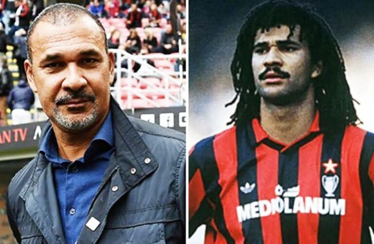 L’ex fuoriclasse olandese del Milan Ruud Gullit denunciato dai figli alla Procura di Vibo