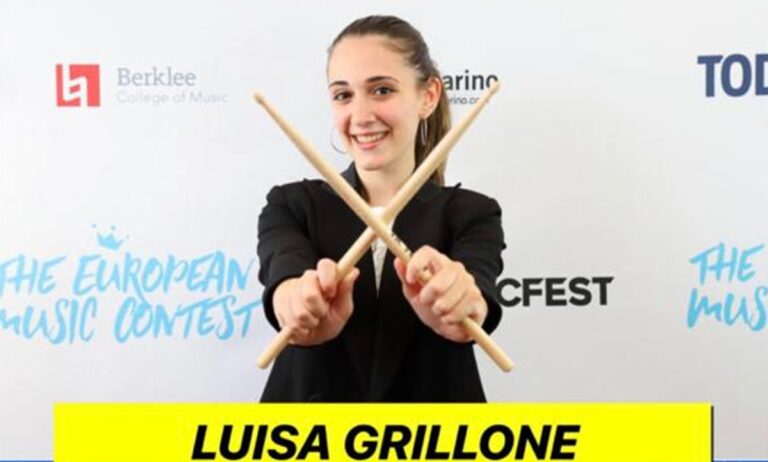 La batterista vibonese Luisa Grillone alla finale nazionale del Tour Music Fest – Video
