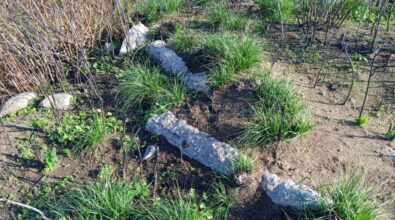 Tracce di storia a Zambrone, antiche colonne rinvenute durante una escursione