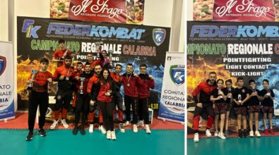 Campionato regionale di Kickboxing, trionfo per gli atleti della Fenix Vibo