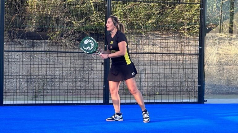 Padel: la calabrese numero uno d’Italia Lara Meccico a Maierato per un allenamento