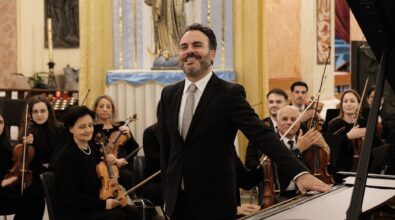 Mileto, concerto trionfale per il maestro Roberto Giordano nella basilica cattedrale