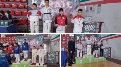 I piccoli atleti del Tropheum Karate Club tornano a casa con tre medaglie dalla Xmas Cup