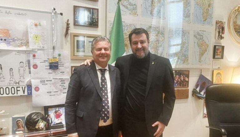 Infrastrutture e investimenti in Calabria, Mancuso incontra il ministro Salvini