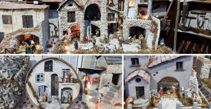 Natale a Zungri, arte e fede nella mostra dedicata ai presepi artigianali