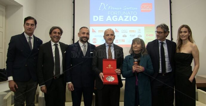A Vibo il premio sportivo De Agazio, riconoscimento al ds dell’Inter Piero Ausilio – Video
