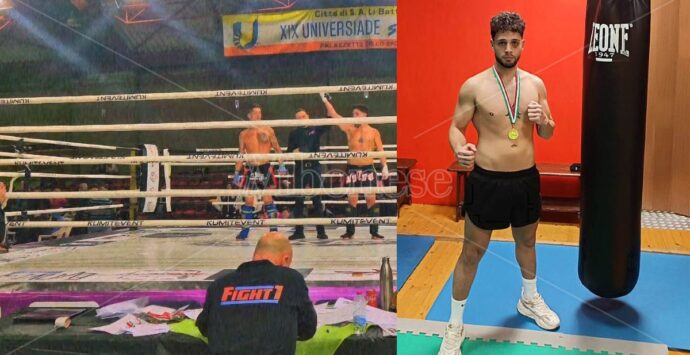Kickboxing: Davide Barbieri vince la seconda tappa del campionato regionale siciliano Fight1