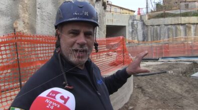 Lavori in corso al sottopasso di Vibo Marina: «Ad aprile l’opera sarà completata – Video