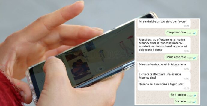 La truffa Whatsapp colpisce una pensionata di Rombiolo: «Mamma ho perso il telefonino, mi mandi i soldi?»