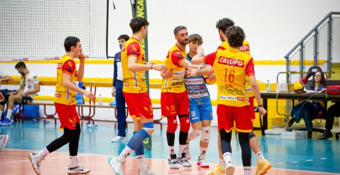Volley, la Tonno Callipo cade contro la capolista Domotek Reggio Calabria