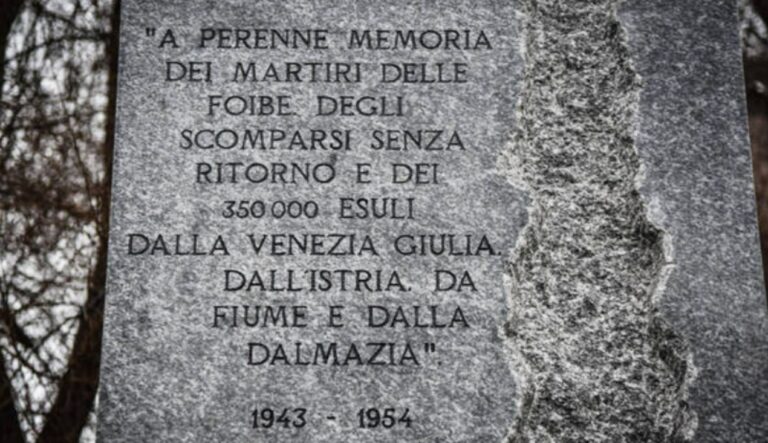 Una via in memoria dei martiri delle Foibe, Gioventù nazionale Vibo presenta una mozione