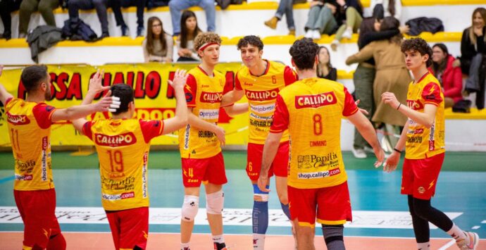 Volley, la Tonno Callipo vince ma con fatica contro Messina