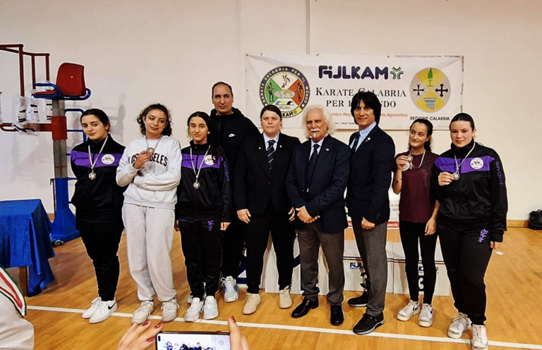 Campionati di Karate, successo per la Virtus Vibo Valentia