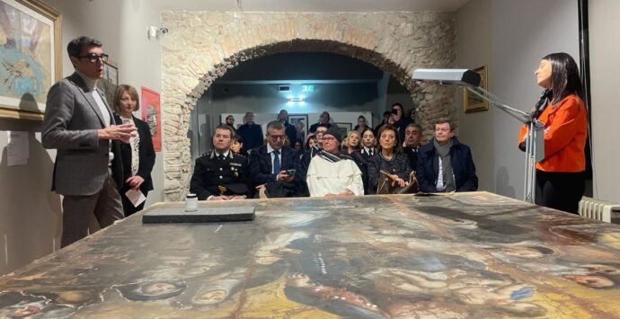 Soriano, il Polo Museale come la Pinacoteca di  Brera: Cantiere di restauro aperto al pubblico