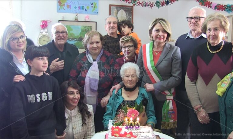 Longobardi festeggia i cento anni di Maria Teresa Fullone – Video