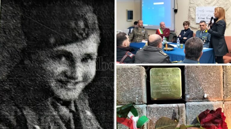 A Limbadi una pietra d’inciampo per Pantaleone Sesto, il ventenne morto nel lager di Dachau