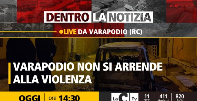 Intimidazione a parroco nel Reggino, le telecamere di Dentro la notizia a Varapodio