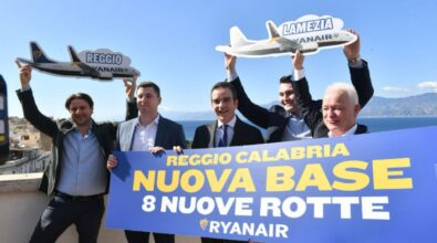 La compagnia aerea Ryanair investe in Calabria: nuove rotte e posti di lavoro