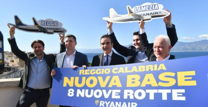La compagnia aerea Ryanair investe in Calabria: nuove rotte e posti di lavoro